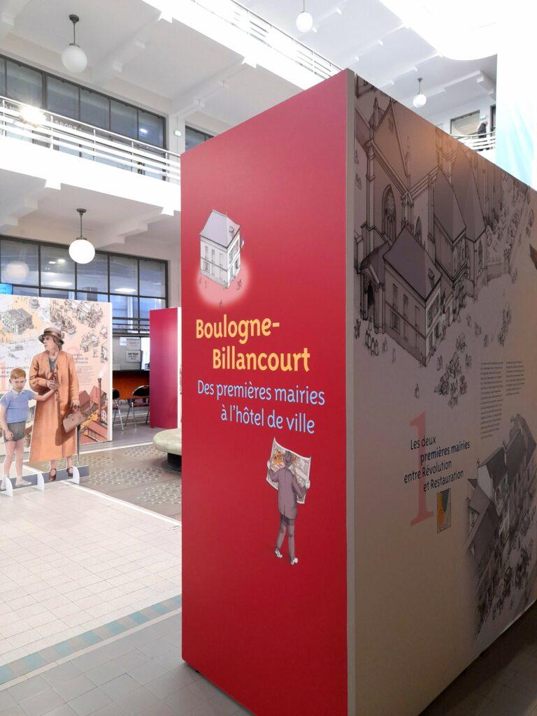 Boulogne Billancourt exposition 90 ans Hôtel de Ville